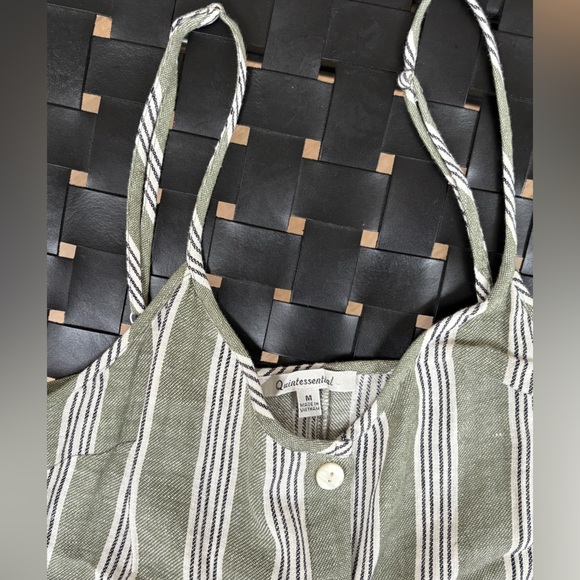 Striped Button-Down Sundress - Picture 4 of 7